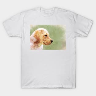 Labrador puppy watercolor T-Shirt